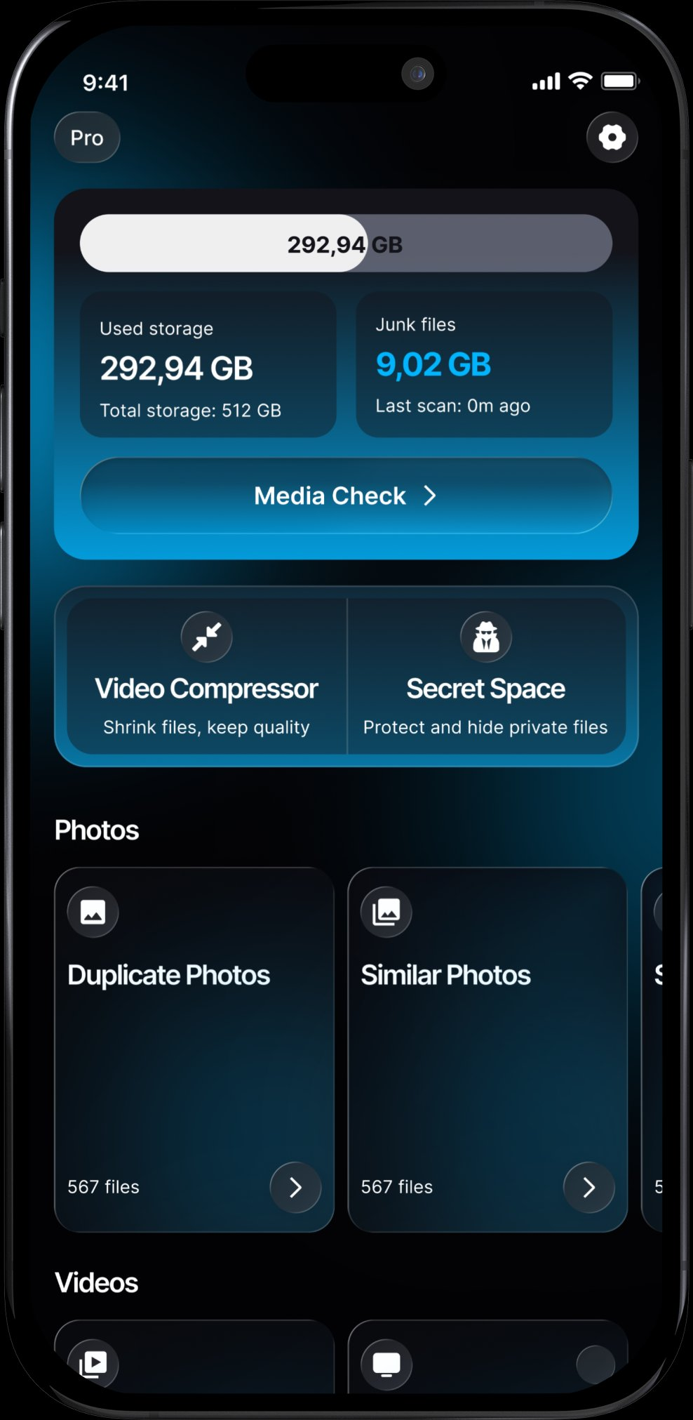 Smartero home dashboard
